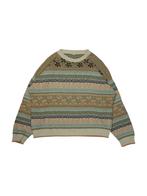 Vintage Nordic Printed Knit Sweater maat S, Vêtements | Hommes, Vêtements Homme Autre, Ophalen of Verzenden