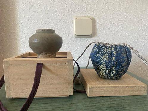 Petit pot (1) - Jade céladon - green-blue celadon jarlet,, Antiek en Kunst, Antiek | Overige Antiek