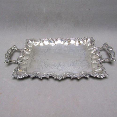 Presenteerblad - .916 (88 Zolotniki) zilver, Antiek en Kunst, Antiek | Zilver en Goud