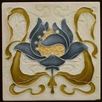 Art Nouveau Tegel - floraal - The Malkin Tile Works - Art