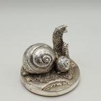 Paolo Castellani - Coppia di lumache rivestite in argento -