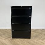 Bisley brede dossierkast vv 4 lades (hxbxd) 130x80x62 cm +