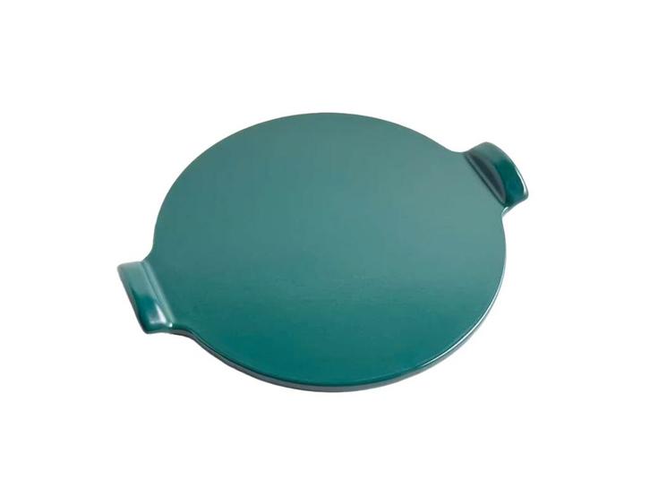 2dekans | Emile Henry Pizzasteen - O 37CM - Donker groen, Tuin en Terras, Pizzaovens, Ophalen of Verzenden