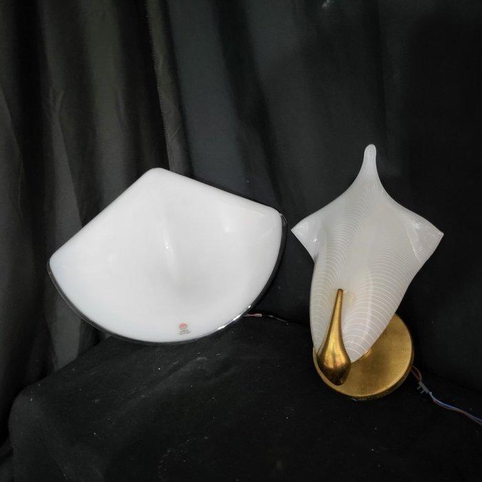 Wandkandelaar (2) - Muranoglas - Muranoglas, Antiek en Kunst, Curiosa en Brocante