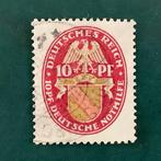 Duitse Rijk 1926 - Nothilfe wapenschild van Baden met goede, Gestempeld