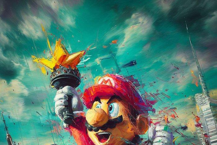 Canvas Fit - Alberto Ricardo - Mario y la antorcha de la, Games en Spelcomputers, Spelcomputers | Overige Accessoires