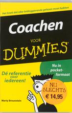 Voor Dummies - Coachen voor Dummies 9789043011150, Livres, Conseil, Aide & Formation, Marty Brounstein, Verzenden