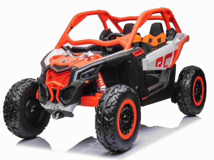 CAN-AM Maverick 2-persoons Buggy, 24v 7Ah, leder zitje, rubb, Kinderen en Baby's, Speelgoed | Buiten | Accuvoertuigen, Ophalen of Verzenden