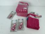 Veiling - lief! Washandjes, speentjes + speenkoord | Roze, Nieuw