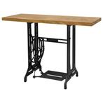 vidaXL Wandtafel naaimachine 110x40x75 cm, Verzenden, Nieuw