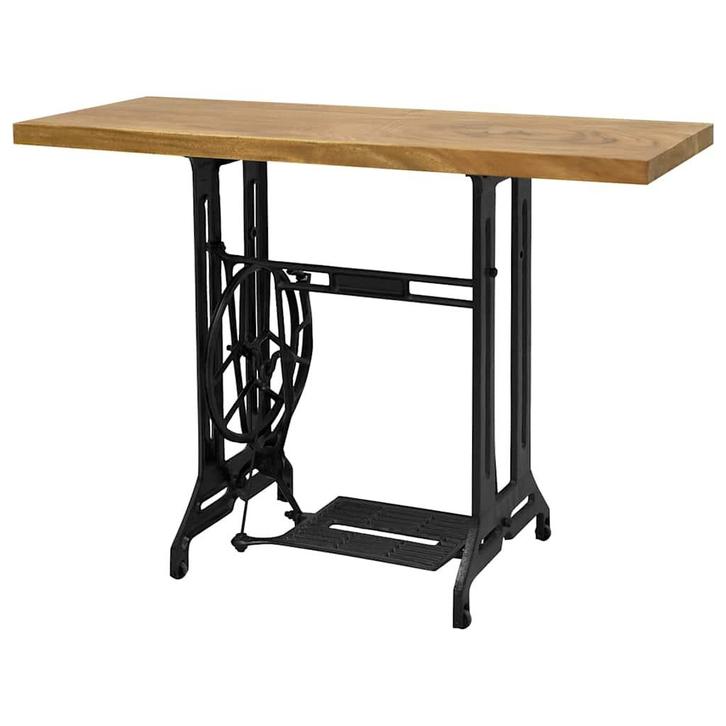 vidaXL Wandtafel naaimachine 110x40x75 cm, Huis en Inrichting, Tafels | Bijzettafels, Nieuw, Verzenden