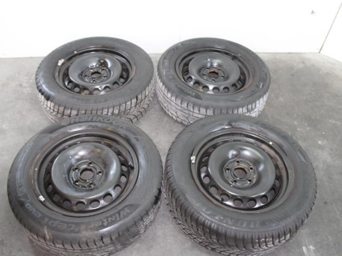 Velgen set Volkswagen Golf O151219, Auto-onderdelen, Ophanging en Onderstel