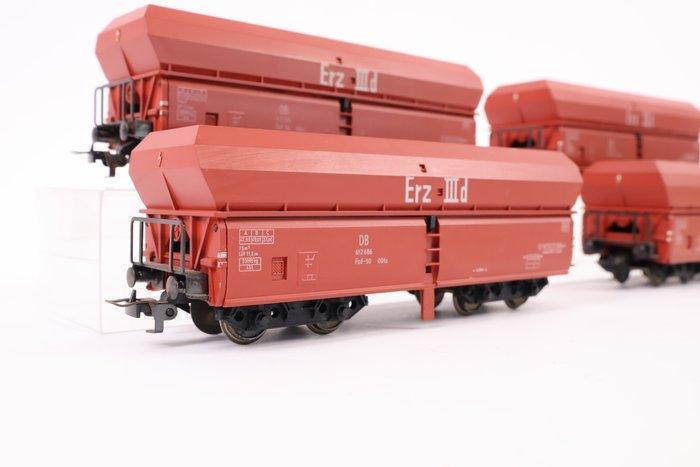 Fleischmann H0 - 1489 - Modeltrein goederenwagon (4) - Vier, Hobby en Vrije tijd, Modeltreinen | H0