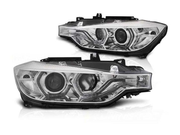 Xenon koplamp LED Angel Eyes Chrome geschikt voor BMW, Auto-onderdelen, Verlichting, Nieuw, BMW, Verzenden