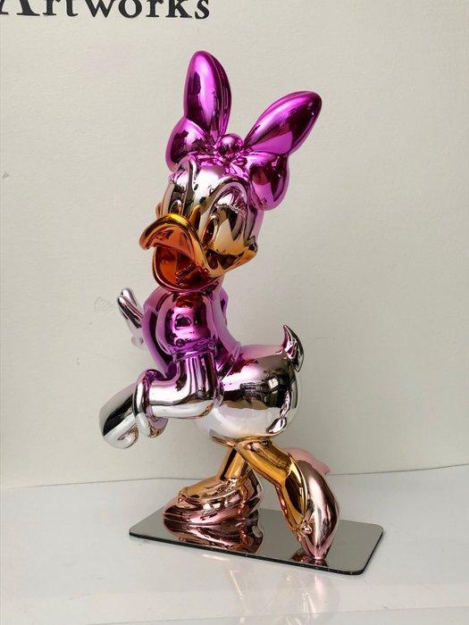 GF Exclusives - Daisy Duck Sculpture Chrome Artwork By: GF, Antiek en Kunst, Kunst | Schilderijen | Modern