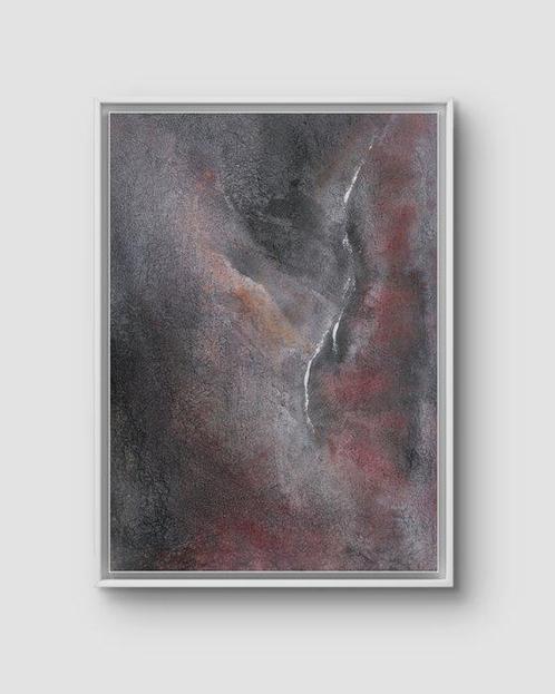 Monika Kwarciak - Thors Rage - earth pigments, Antiek en Kunst, Kunst | Schilderijen | Modern