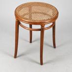 Michael Thonet - Rare early production Stool - with original, Antiek en Kunst