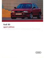 1994 AUDI 80 SPORT EDITION BROCHURE DUITS, Boeken, Nieuw