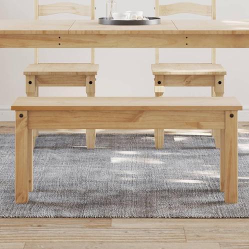 vidaXL Eetkamerbank Panama 105x30x45 cm massief grenenhout, Huis en Inrichting, Stoelen, Nieuw, Verzenden