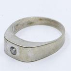 Ring - 18 karaat Witgoud - 0.11ct. tw. Diamant (Natuurlijk), Nieuw