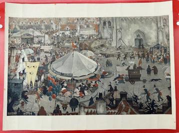 Anton Pieck (1895-1987) - De Vlaamse kermis beschikbaar voor biedingen