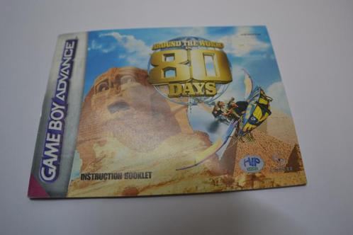 Around the World in 80 Days (GBA EUR MANUAL), Consoles de jeu & Jeux vidéo, Consoles de jeu | Nintendo Consoles | Accessoires