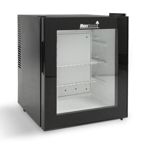 MaxxHome Mini Koelkast - elektrisch - 42Liter - glazen deur, Electroménager, Réfrigérateurs & Frigos, Enlèvement