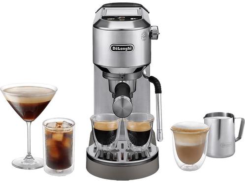 De Longhi -   Dedica Duo - Espressomachine - Zilver, Elektronische apparatuur, Koffiezetapparaten, Nieuw, Verzenden