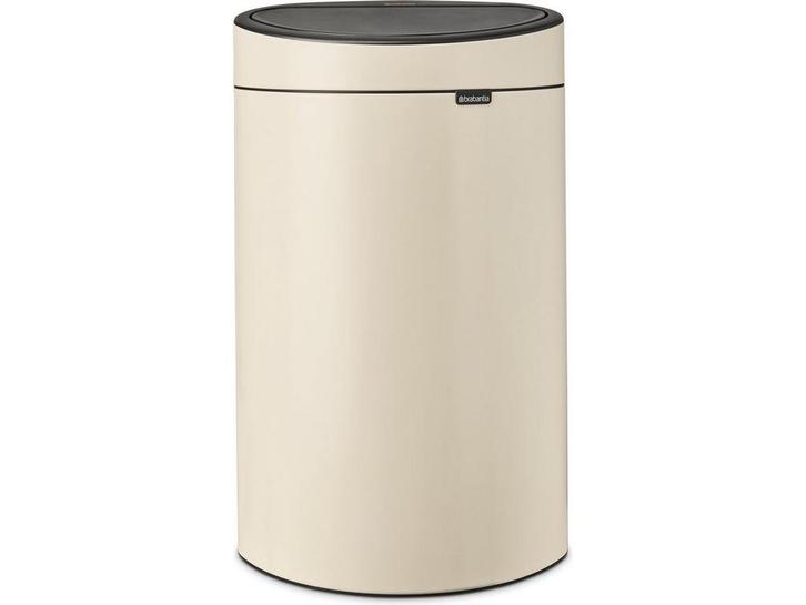 Brabantia Touch Bin - Prullenbak - 40 liter - Soft Beige, Huis en Inrichting, Woonaccessoires | Overige, Zo goed als nieuw, Verzenden