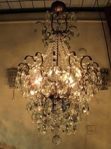 Lustre - Cristal - Luminaires en cristal antiques beschikbaar voor biedingen