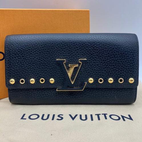 Louis Vuitton - Portefeuille Capucines Noir M64102 - Lange, Antiquités & Art, Tapis & Textile