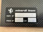 Auto-onderdeel - Minardi F1 - Rear Wing Endplate - 1990, Verzamelen, Nieuw