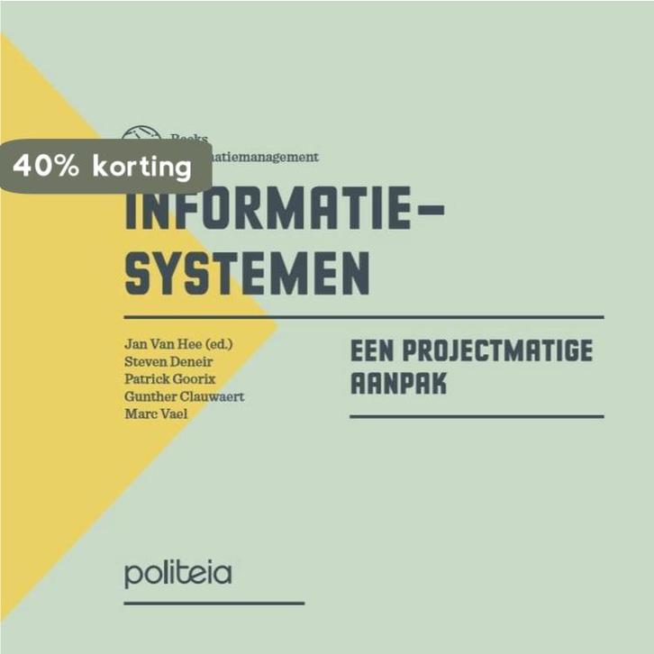 Het nieuwe organiseren -  Informatiesystemen 9782509025807, Boeken, Informatica en Computer, Gelezen, Verzenden