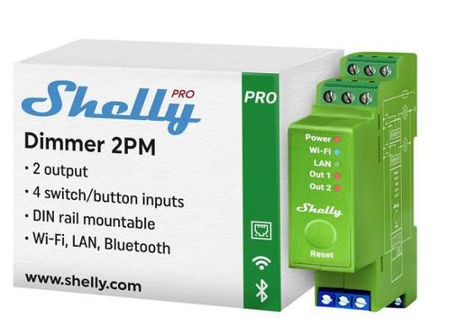 Veiling - Shelly Pro Dimmer 2, Doe-het-zelf en Bouw, Elektriciteit en Kabels