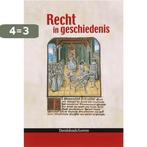 Recht in geschiedenis 9789058263858 F. Vanhemelryck, Boeken, Verzenden, Zo goed als nieuw, F. Vanhemelryck