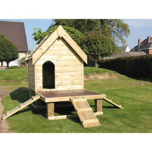 Geitenhok met Terras, Animaux & Accessoires, Box & Pâturages