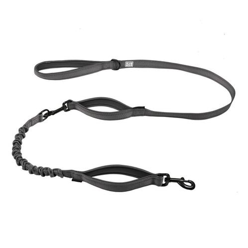 De ultieme comfort leiband met anti-schok gedeelte 180cm -, Animaux & Accessoires, Colliers & Médailles pour chiens