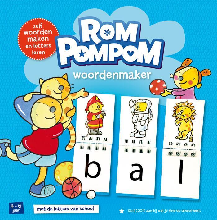 Woordenmaker / Rom pompom 9789048711239, Boeken, Kinderboeken | Jeugd | onder 10 jaar, Gelezen, Verzenden