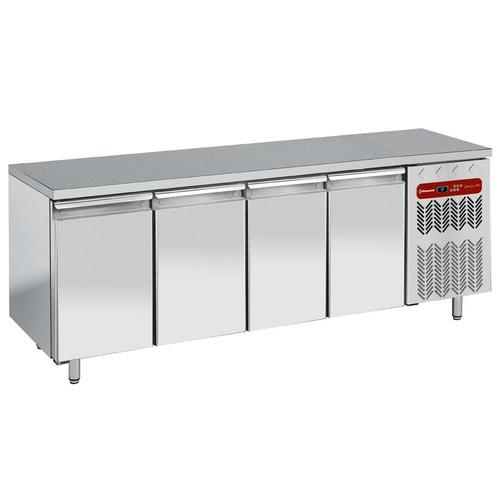 Gekoelde tafel, geventileerd, 4 deuren GN 1/1, Zakelijke goederen, Horeca | Keukenapparatuur, Koelen en Vriezen, Verzenden