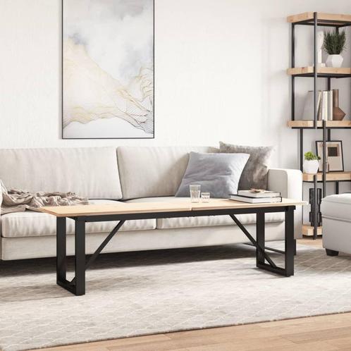 vidaXL Salontafelpoten O-frame 140x30x43 cm staal, Huis en Inrichting, Tafelonderdelen, Nieuw, Verzenden