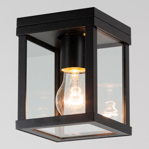 Plafondlampen Plafonniere Jersey Zwart Binnenverlichting, Maison & Meubles, Lampes | Plafonniers, Envoi