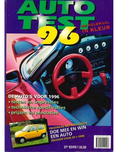 1996 AUTOTEST JAARBOEK NEDERLANDS, Boeken, Auto's | Boeken, Ophalen of Verzenden