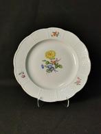 Meissen - Fiori dipinto a mano - Piatti D.26cm per 5 persone, Antiek en Kunst