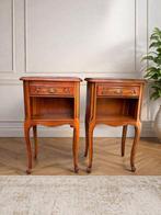 Table de chevet - Bois - Paire de chevets style Louis XV - H
