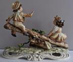 Capodimonte - Carlo Mollica - Beeld, Spelende kinderen - 23, Antiek en Kunst
