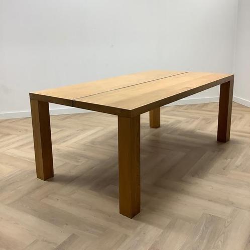 Tweedehands Bert Plantagie design houten tafel 180x100 cm,, Zakelijke goederen, Kantoor en Winkelinrichting | Kantoormeubilair en Inrichting
