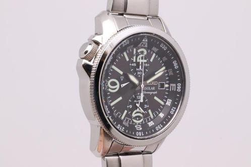Seiko - Solar - Zonder Minimumprijs - SSC075P1 | V172-0AG0 -, Handtassen en Accessoires, Horloges | Antiek