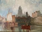 William Raymond Dommersen (1850-1927) - Hafen und Redcliffe, Antiek en Kunst