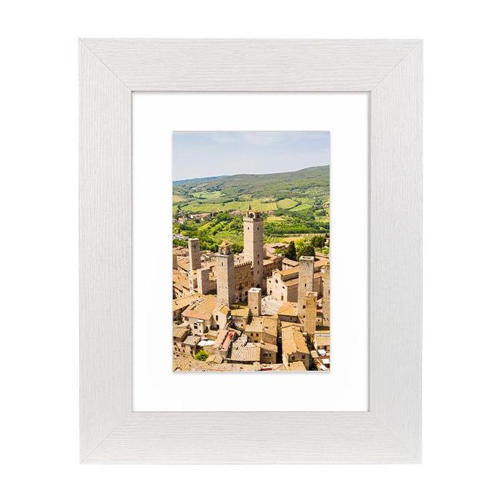 Fotolijst Milano Wit 50x70 cm, Huis en Inrichting, Woonaccessoires | Lijsten, Verzenden