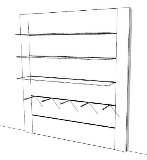 *TIP*  Linear wandsysteem R-LI-001, Zakelijke goederen, Kantoor en Winkelinrichting | Winkel en Inventaris, Ophalen of Verzenden